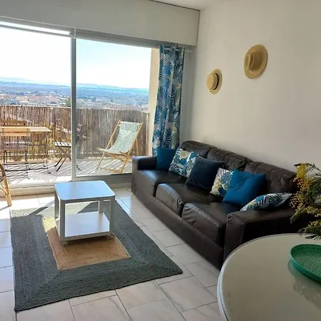3 Pieces 62m2 Balcon Vue Acces Piscine Tennis * Hyères