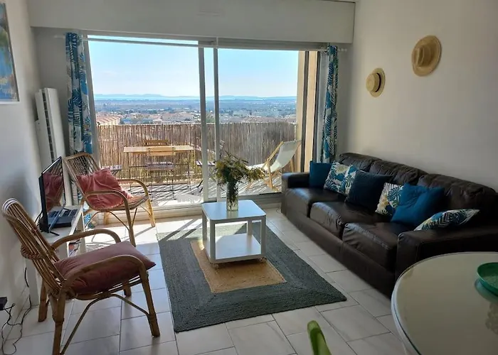 3 Pieces 62m2 Balcon Vue Acces Piscine Tennis Lejlighed Hyères